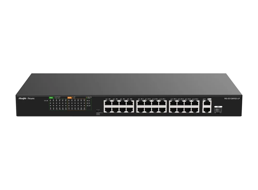 RG-ES126FGS-LP, ảnh hãng ở góc chéo thứ ba