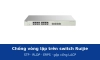 Chống vòng lặp và dự phòng đường truyền trên switch Ruijie: STP, RLDP, ERPS, gộp cổng LACP