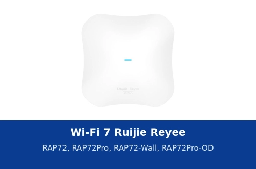Wi-Fi 7 Ruijie Reyee: RAP72, RAP72Pro, RAP72-Wall và RAP72Pro-OD khác nhau thế nào, MLO và 4K-QAM theo datasheet